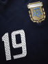 2002 Argentina Away World Cup Football Shirt Crespo #19 (XL)