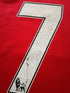 2007/08 Man Utd Home Premier League Football Shirt Ronaldo #7 (S)