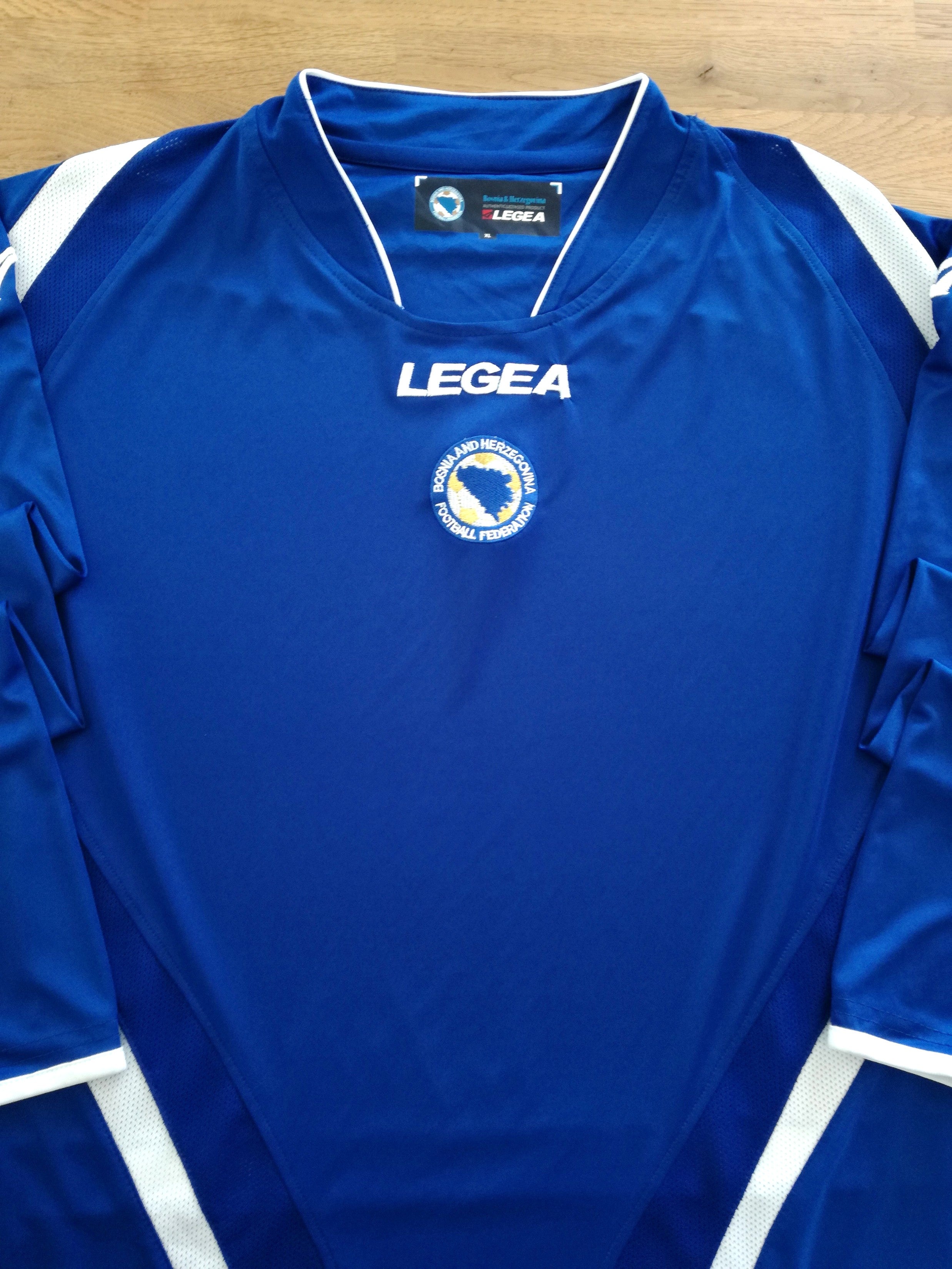 2012 Bosnia & Herzegovina Home Long Sleeve Football Shirt