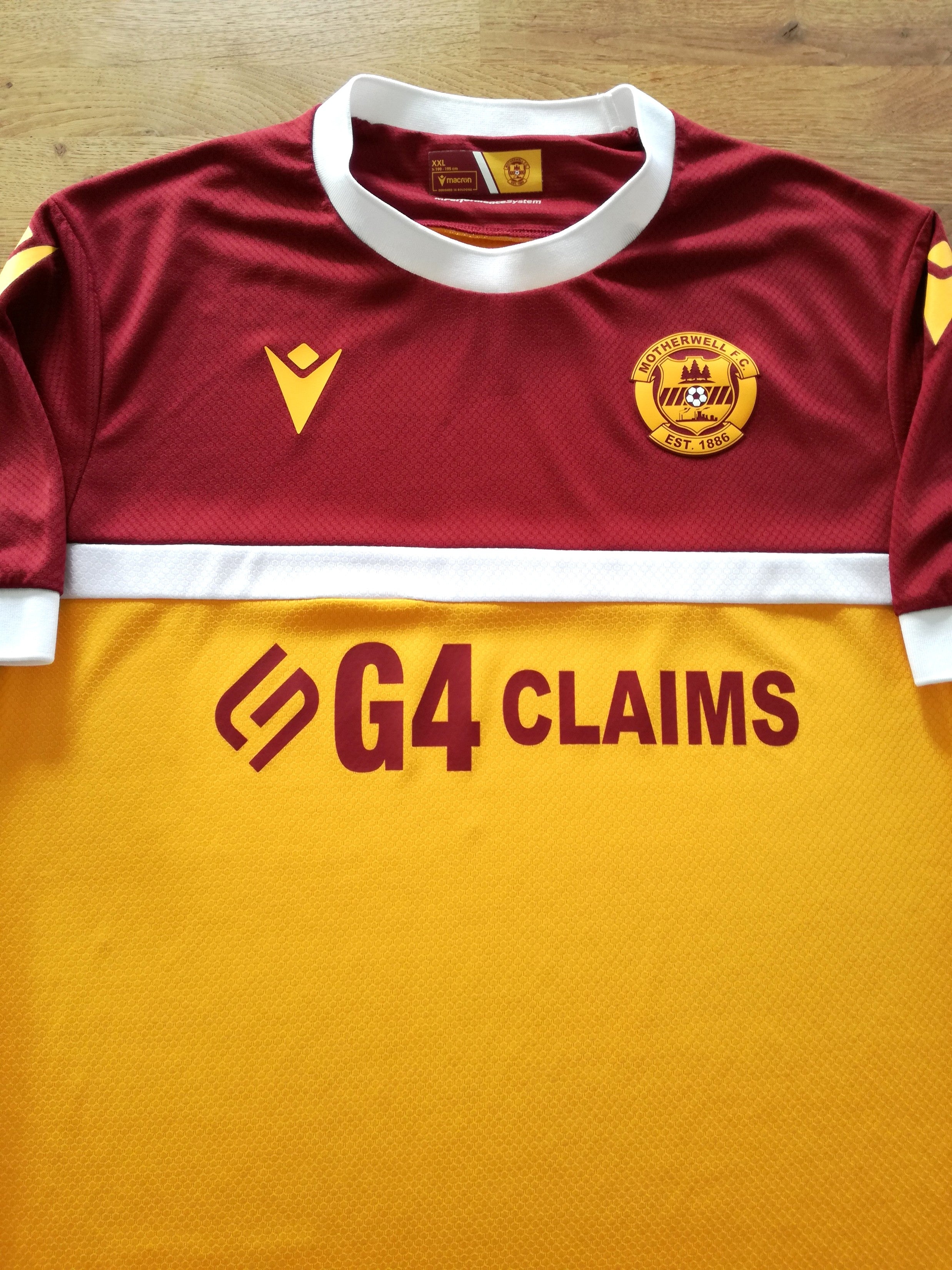 2024/25 Motherwell Home Football Shirt