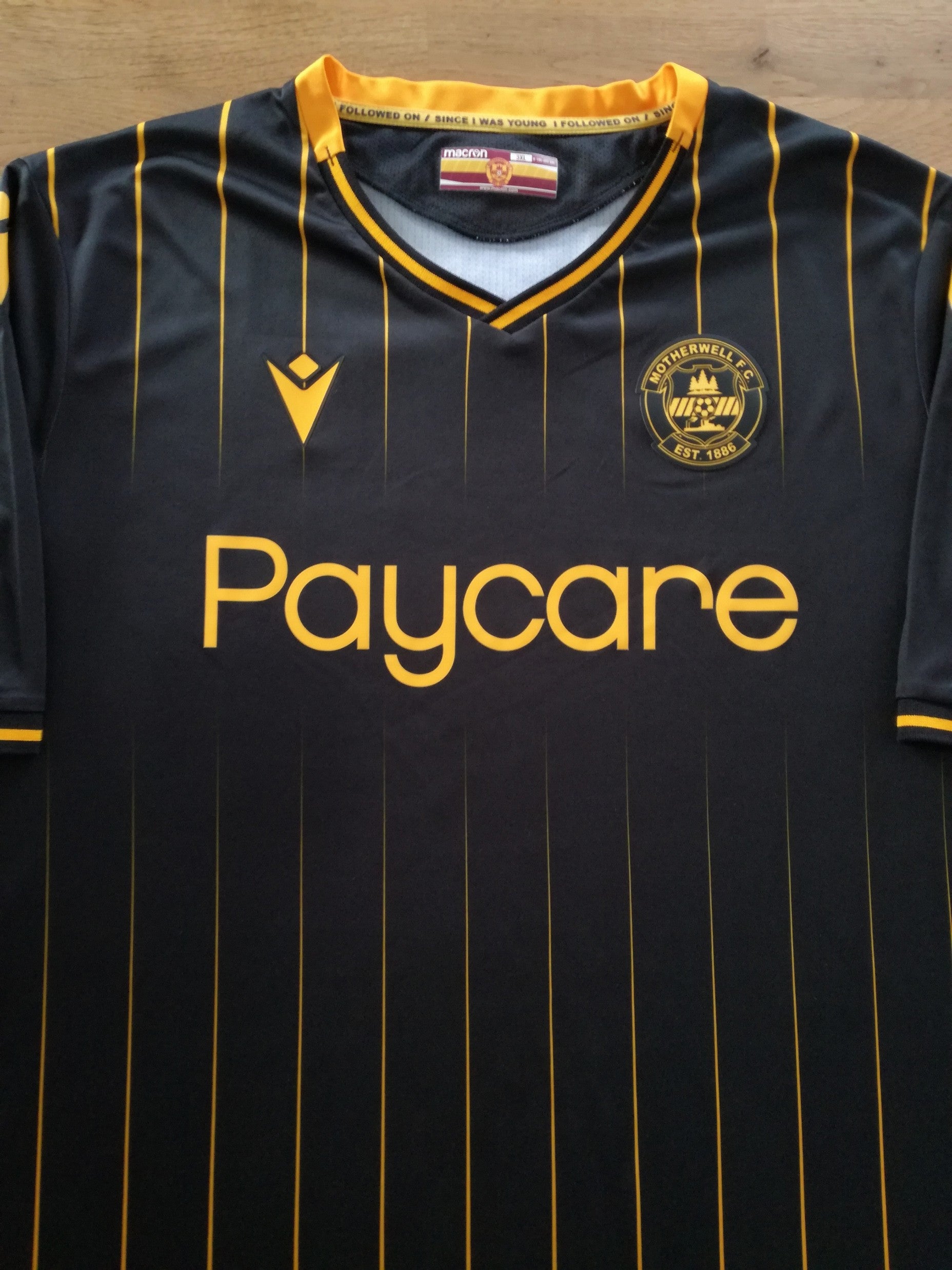 2021/22 Motherwell Away Football Shirt