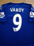 2015/16 Leicester City Home Premier League Football Shirt Vardy #9
