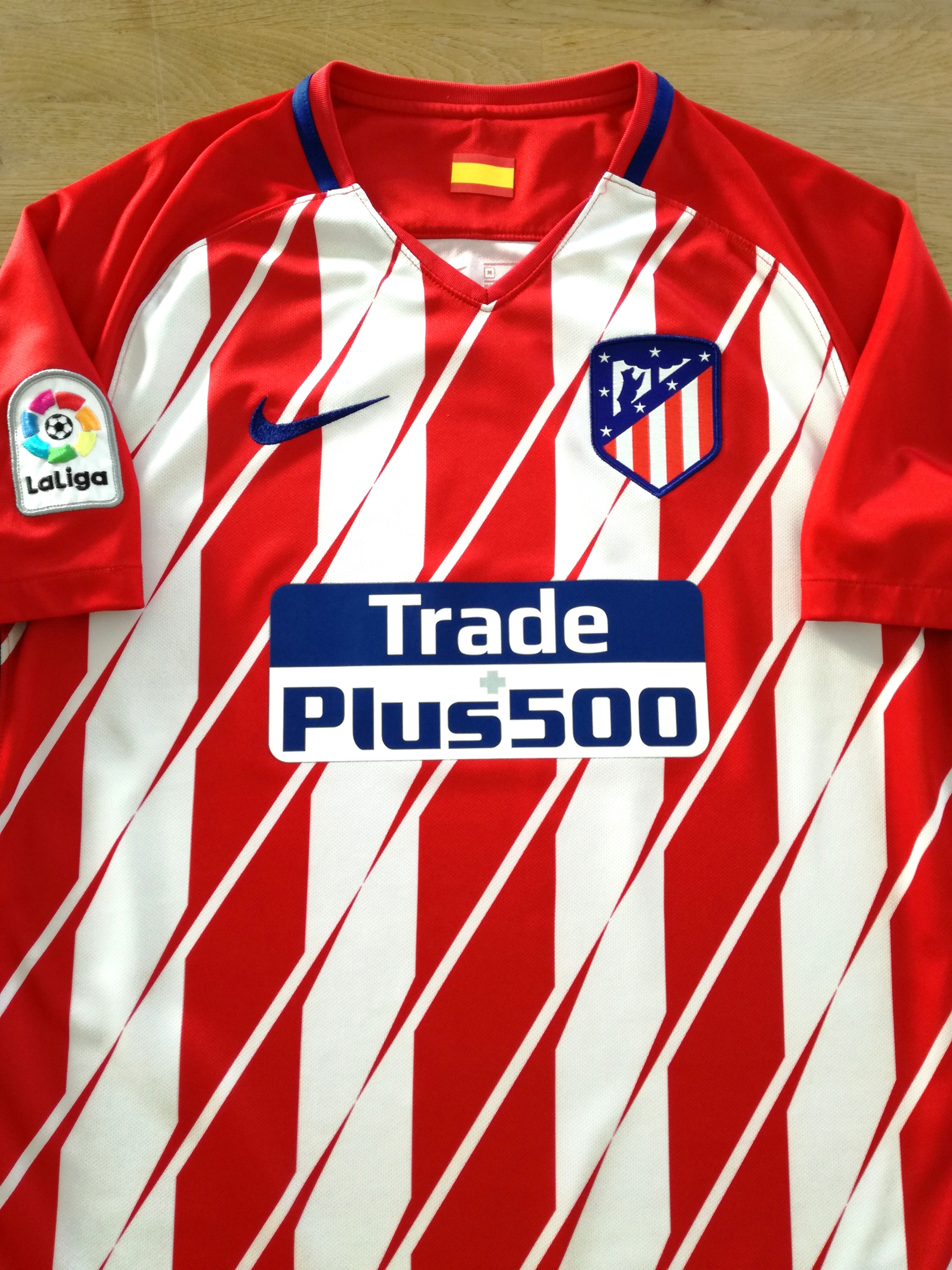 2017/18 Atlético Madrid Home La Liga Football Shirt