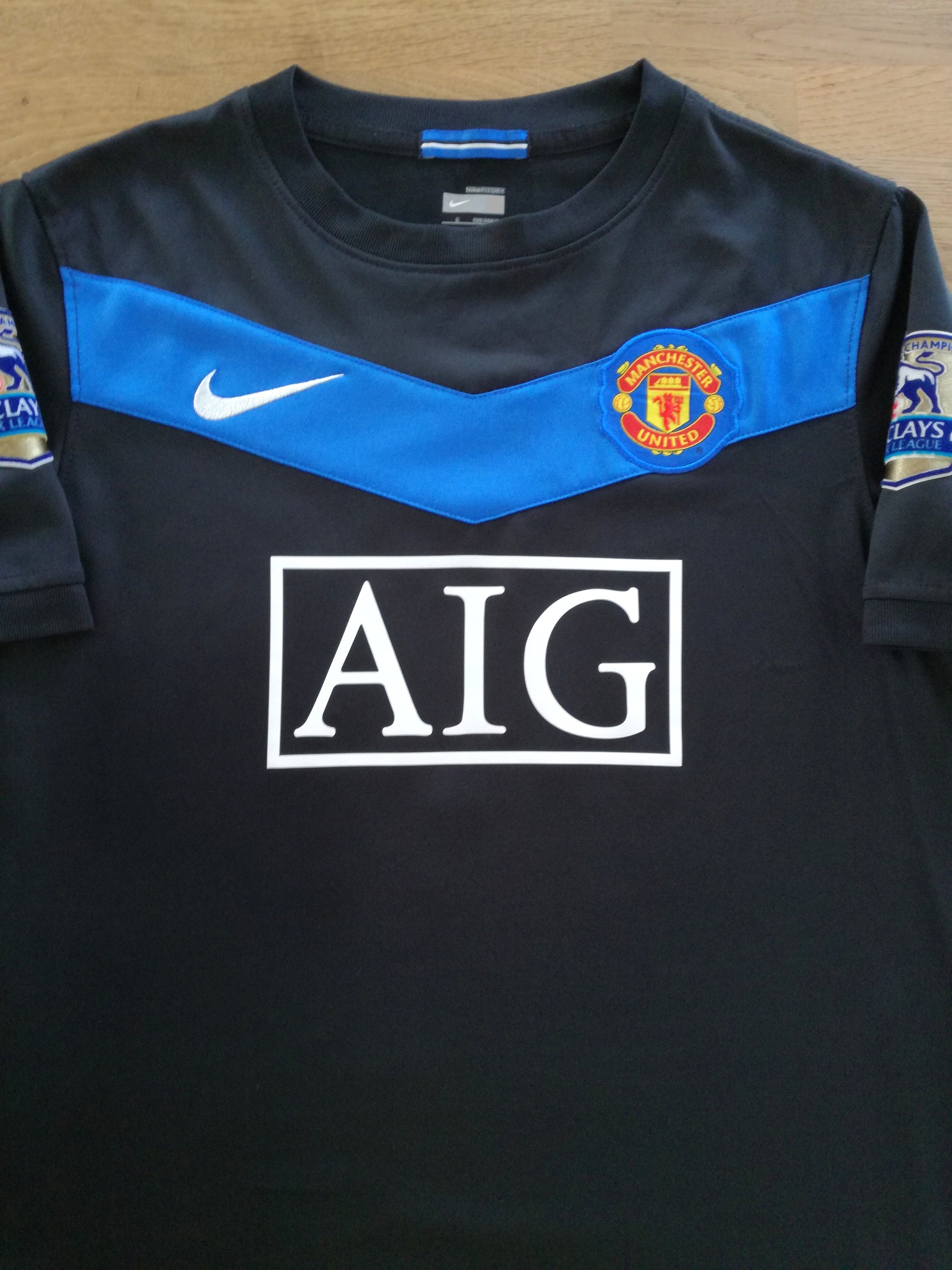 2009/10 Man Utd Away Premier League Football Shirt