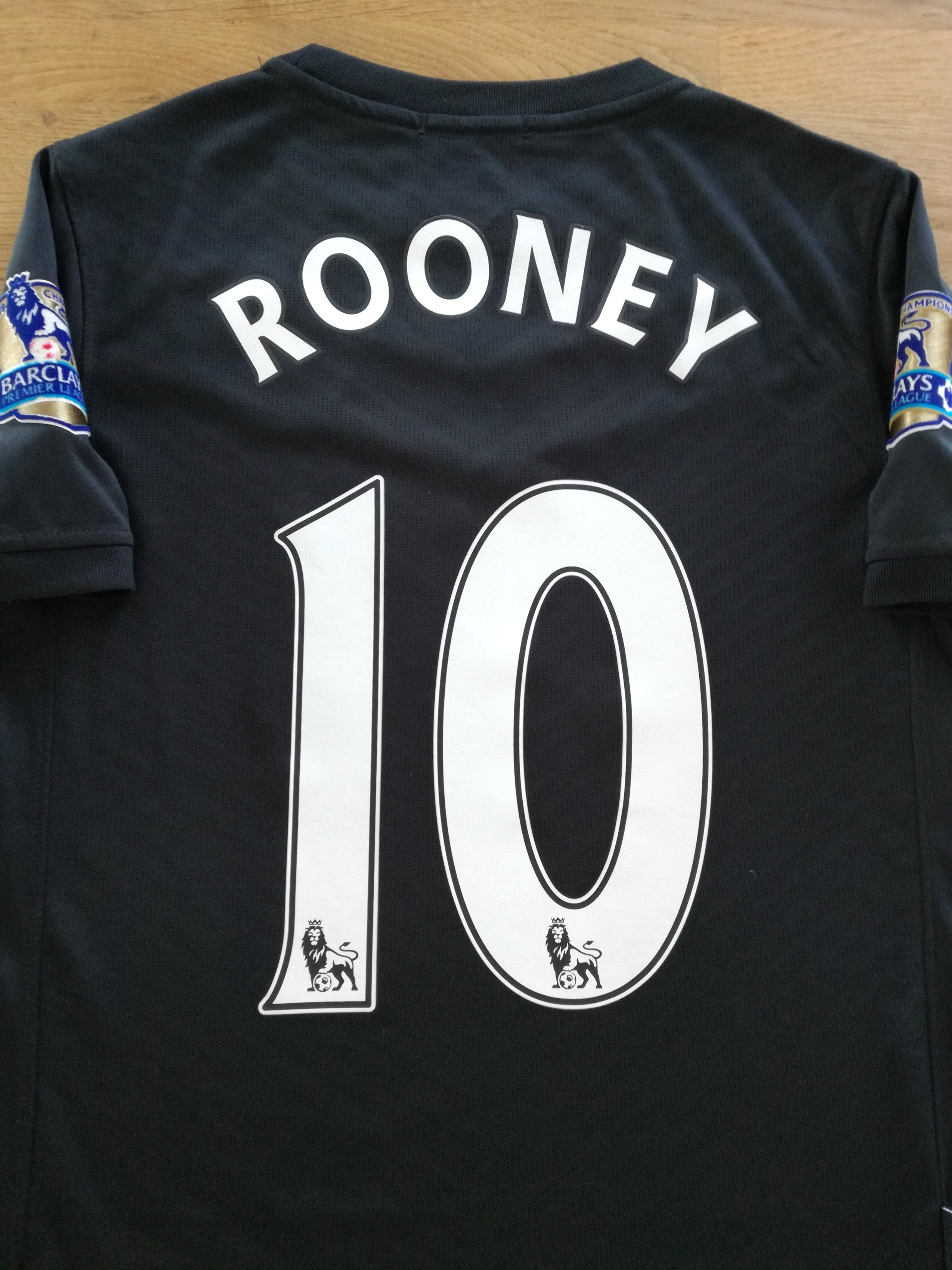 2009/10 Man Utd Away Premier League Football Shirt Rooney #10