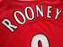 2004/05 Man Utd Home Premier League Football Shirt Rooney #8 (XXL)