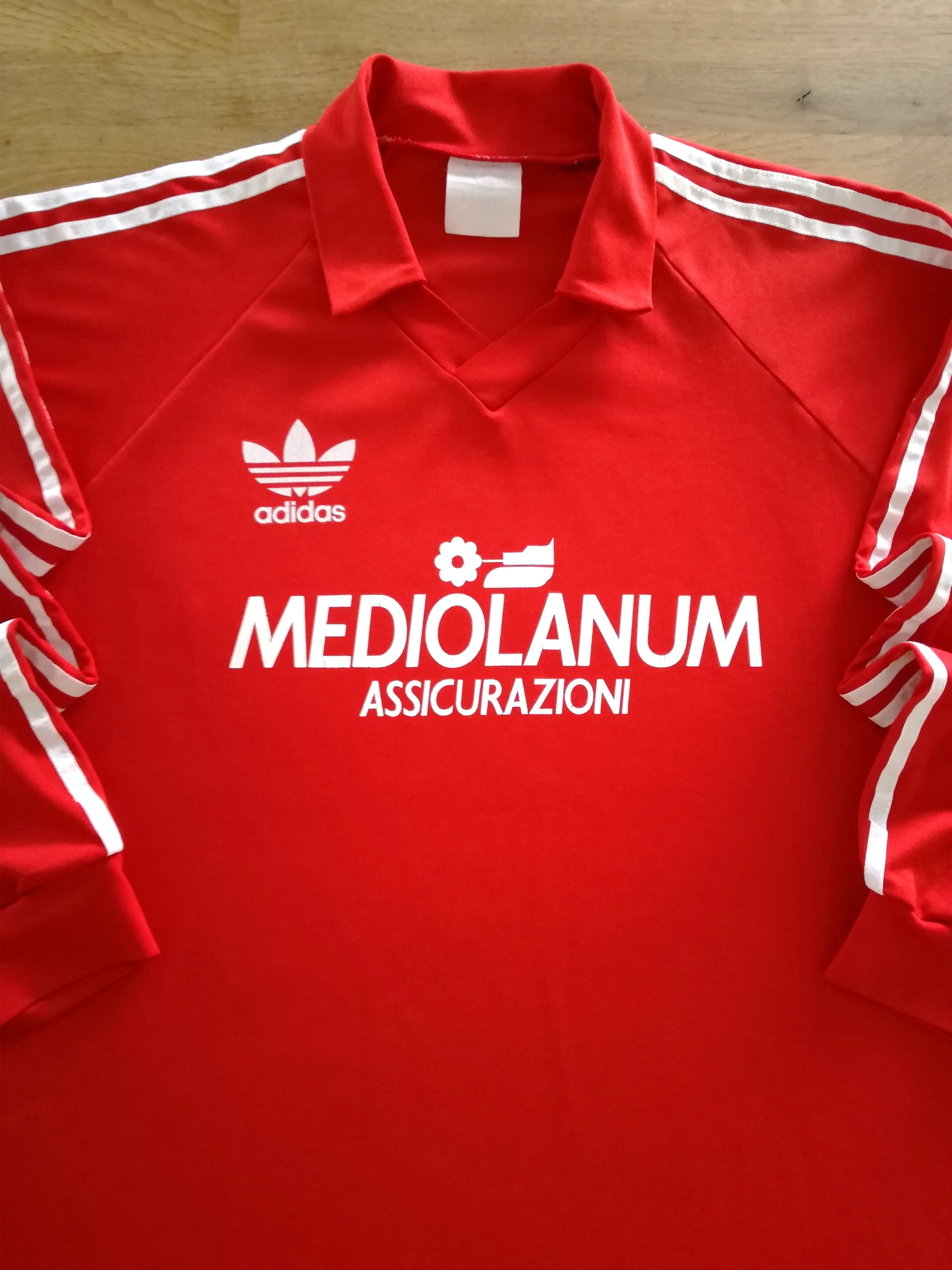 1990/91 AC Milan Long Sleeve Training Shirt