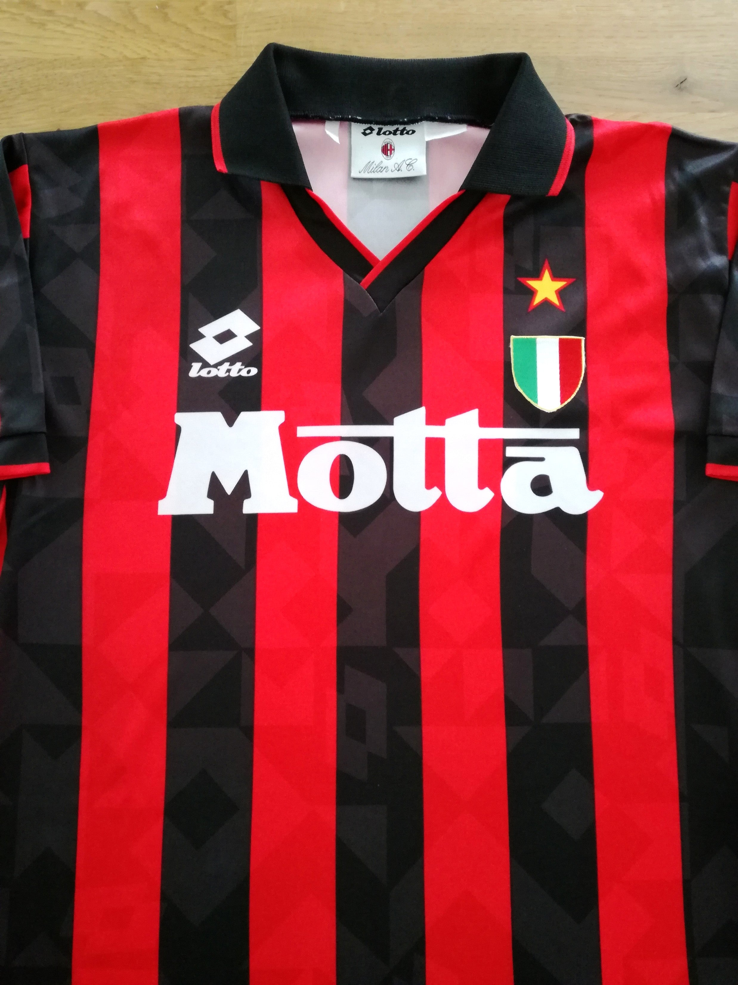 1993/94 AC Milan Home Football Shirt