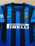 2003/04 Internazionale Home Serie A Football Shirt Adriano #10 (M)