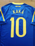 2010/11 Brazil Away Football Shirt Kaká #10