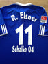 2010/11 FC Schalke 04 Home Bundesliga Football Shirt R. Elsner #11 (XL)