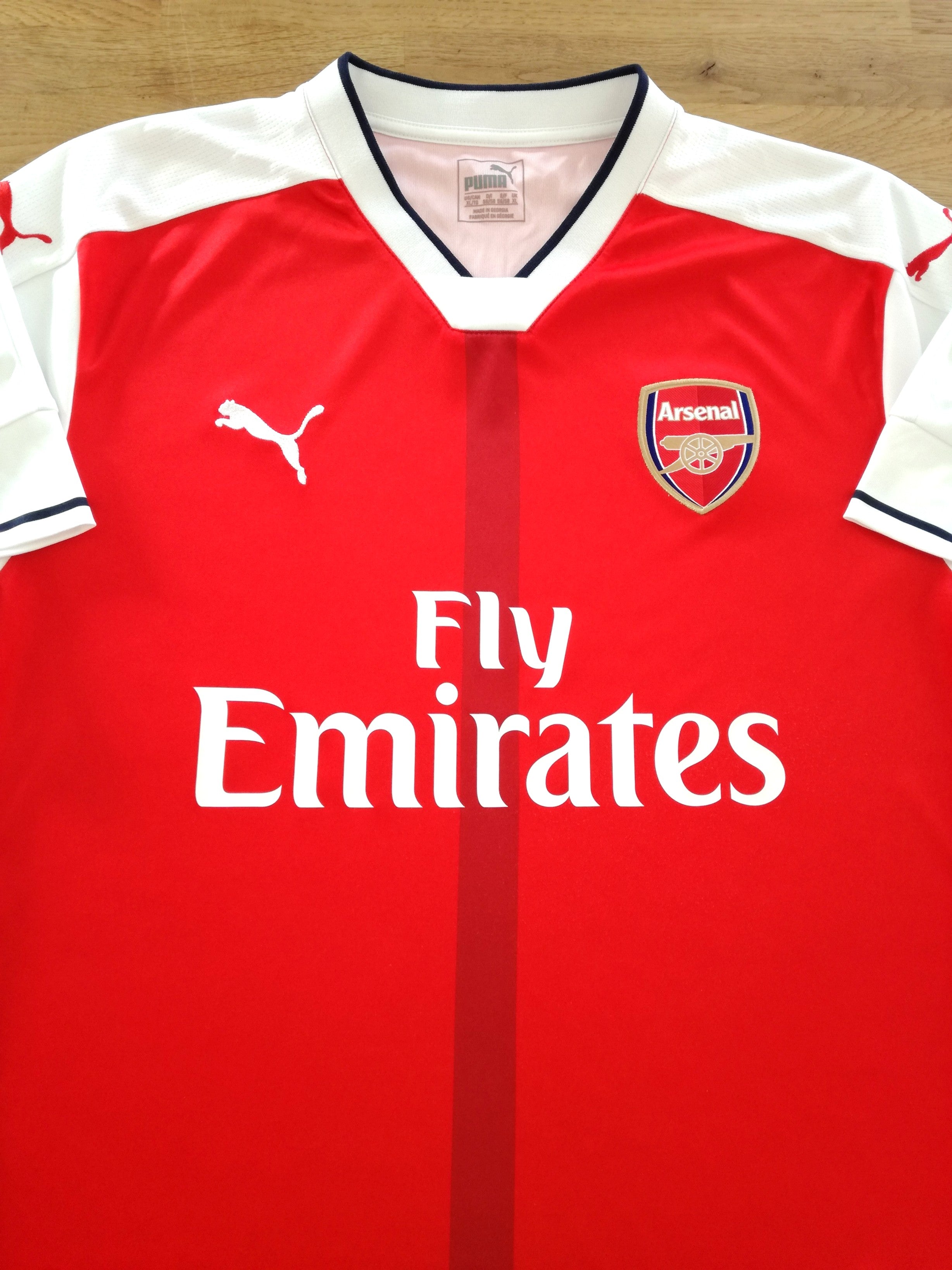 2016/17 Arsenal Home Football Shirt