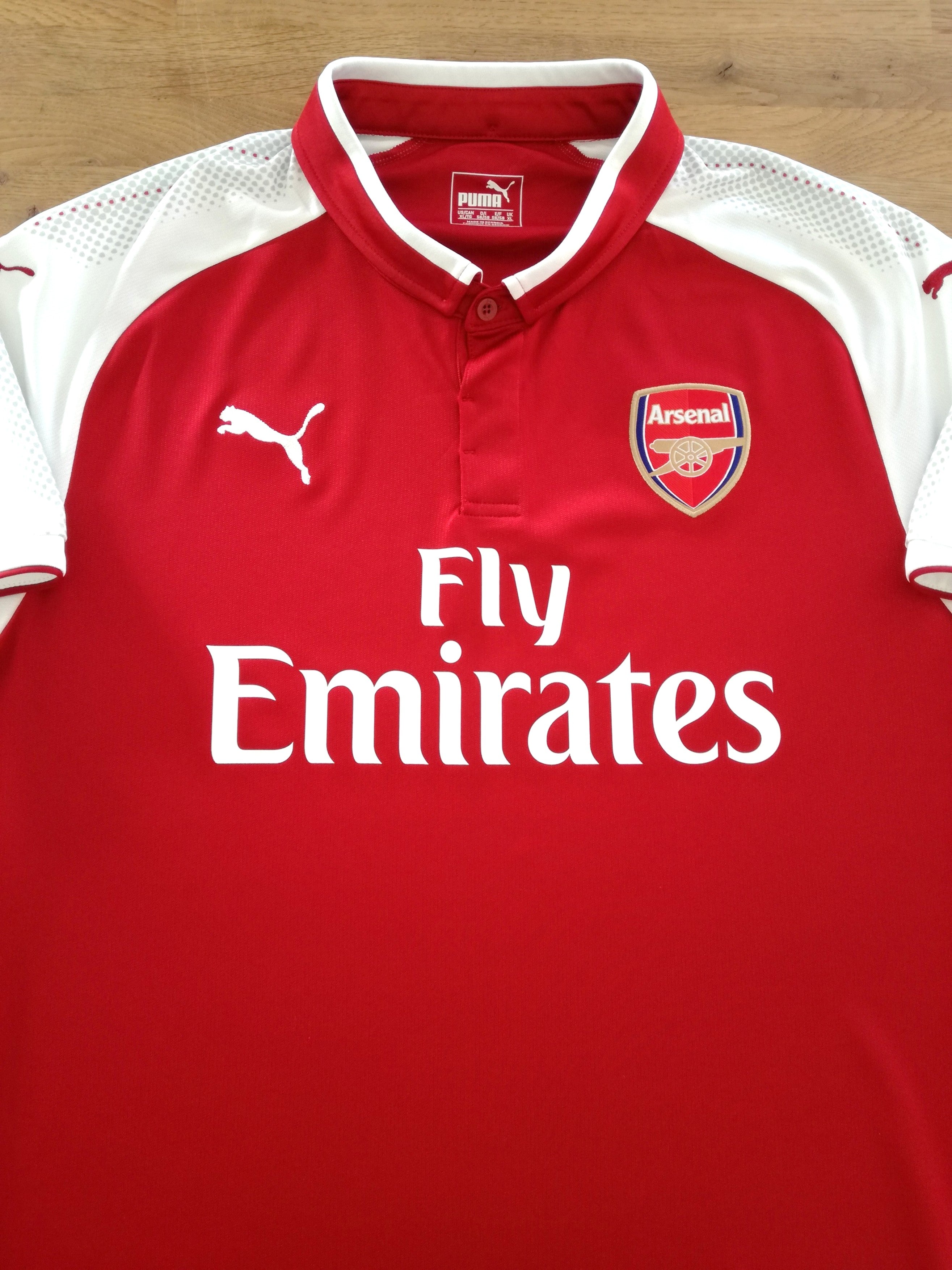 2017/18 Arsenal Home Football Shirt