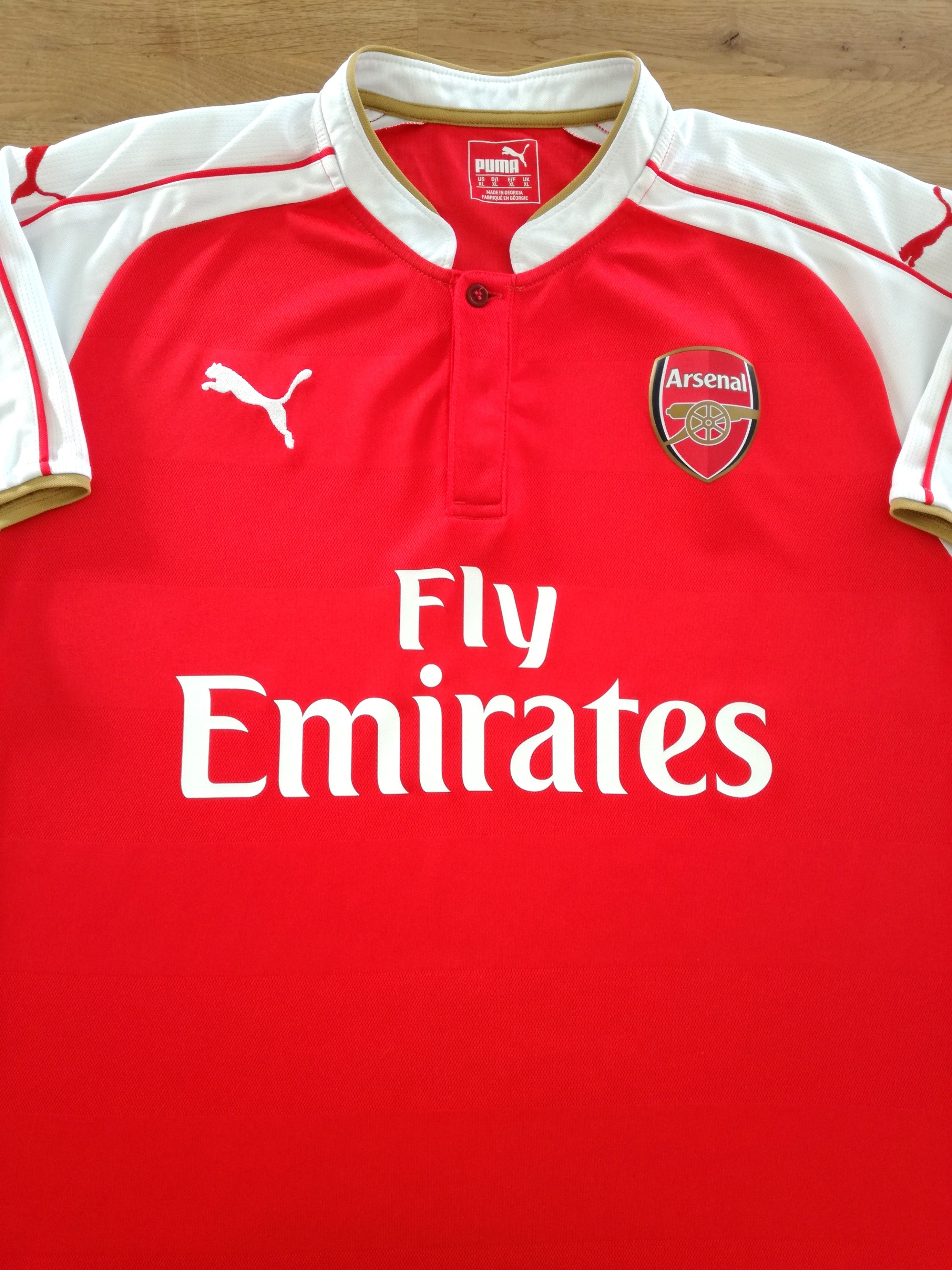 2015/16 Arsenal Home Football Shirt (XXL)