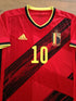 2019/20 Belgium Home Football Shirt Hazard #10 (S)