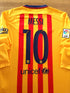 2015/16 Barcelona Away La Liga Football Shirt Messi #10