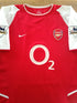 2003/04 Arsenal Home Premier League Football Shirt