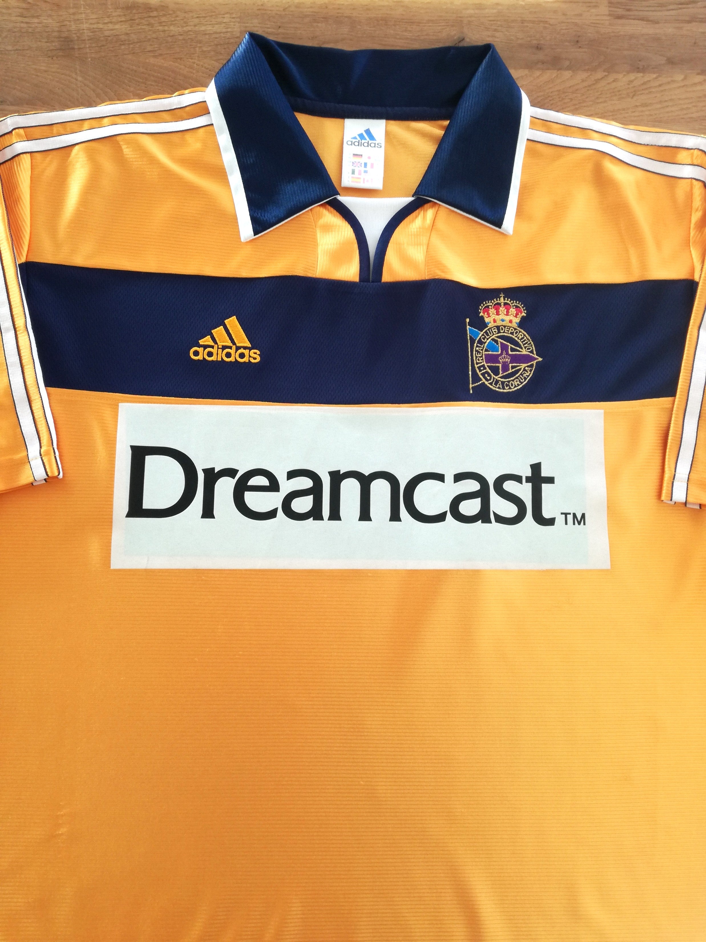 2000/01 Deportivo La Coruña Away Football Shirt