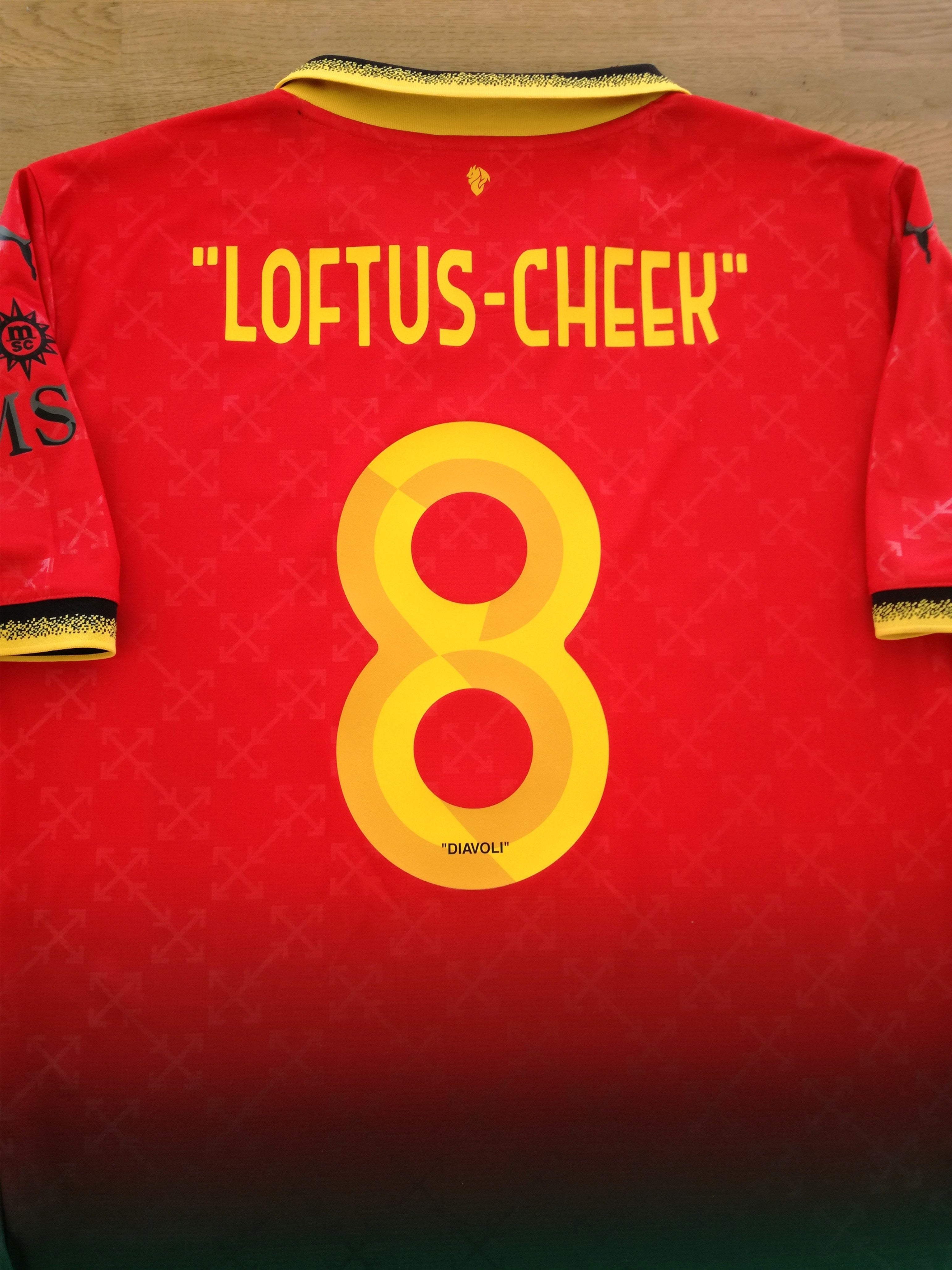 2024/25 AC Milan 'Diavoli' Football Shirt Loftus-Cheek #8