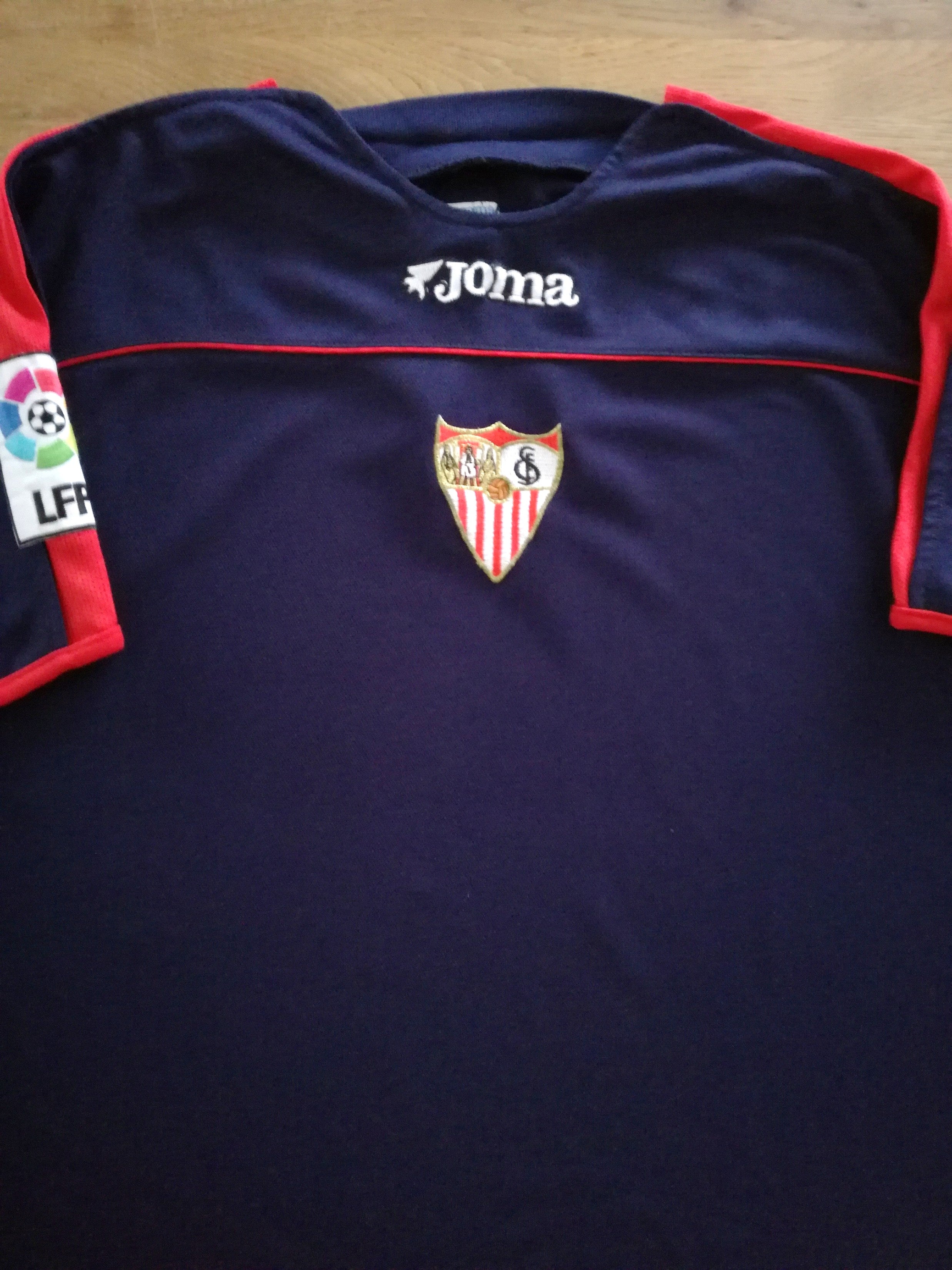 2002/03 Sevilla 3rd La Liga Football Shirt