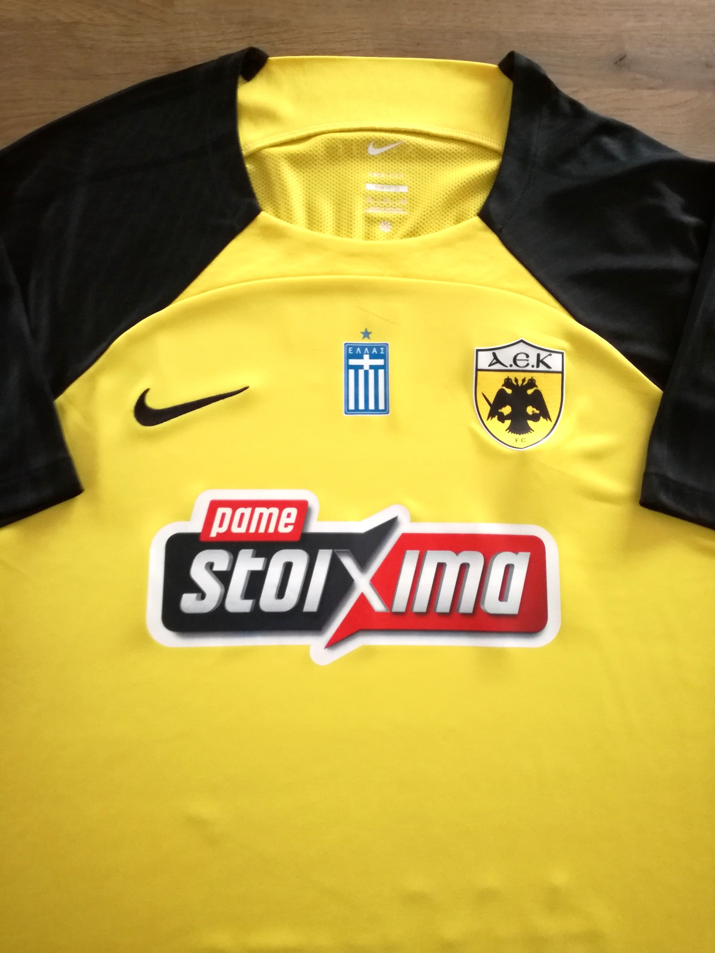 2024/25 AEK Athens Home Football Shirt