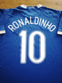 2006/07 Brazil Away Football Shirt Ronaldinho #10