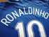 2006/07 Brazil Away Football Shirt Ronaldinho #10 (L)