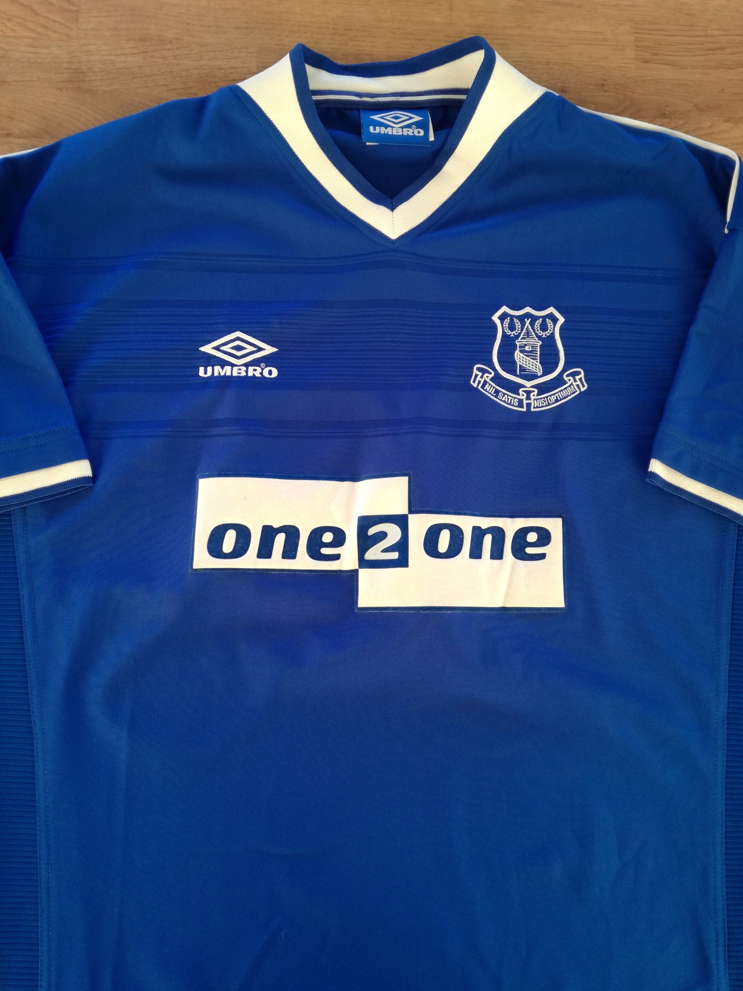 1999/00 Everton Home Football Shirt