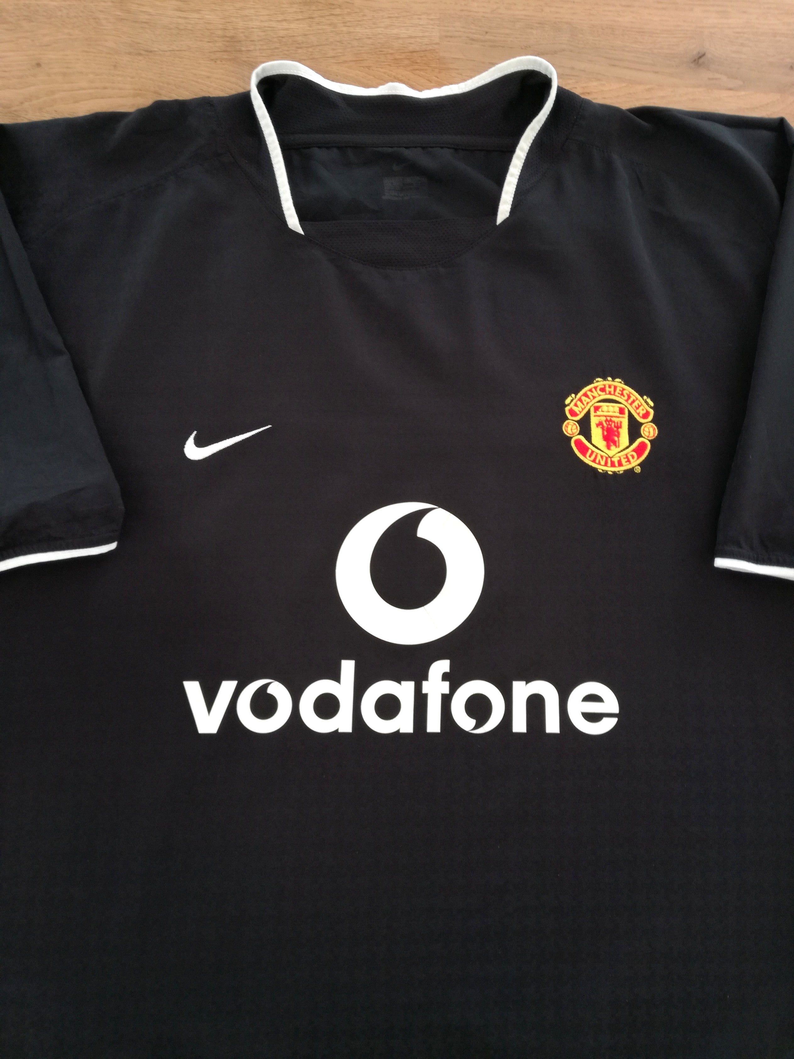 2003/04 Man Utd Away Football Shirt