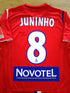 2005/06 Lyon Away Player Issue Football Shirt Juninho #8