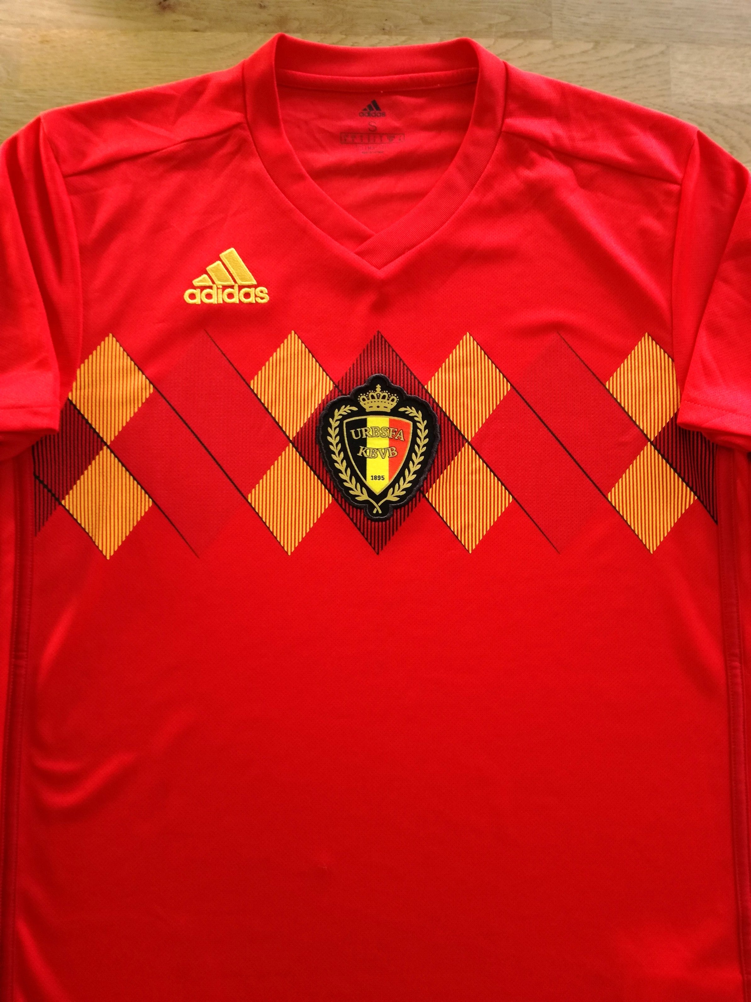 2018/19 Belgium Home Football Shirt