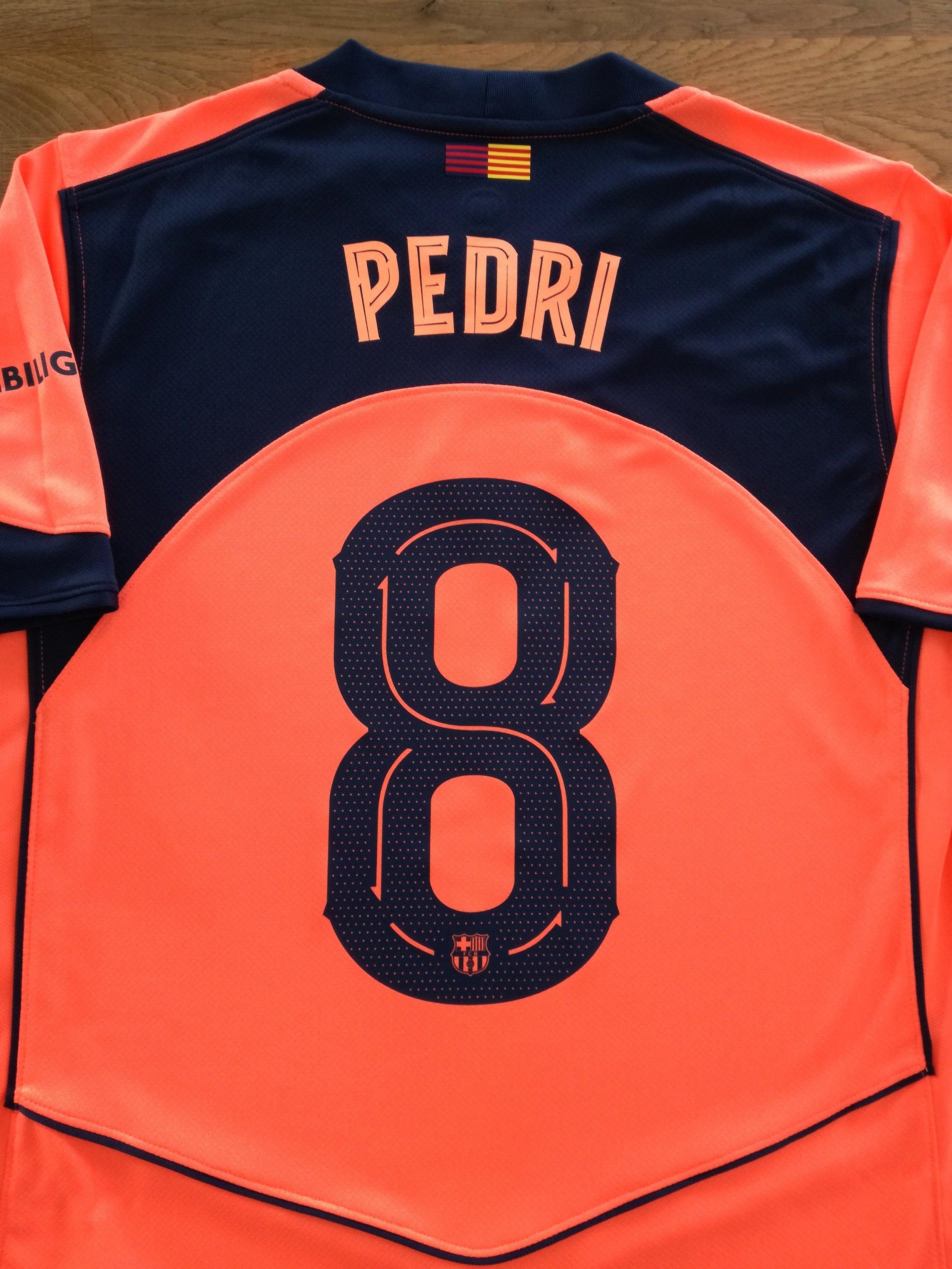 2025/26 Barcelona 3rd Football Shirt Pedri #8