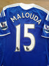2011/12 Chelsea Home Premier League Football Shirt Malouda #15