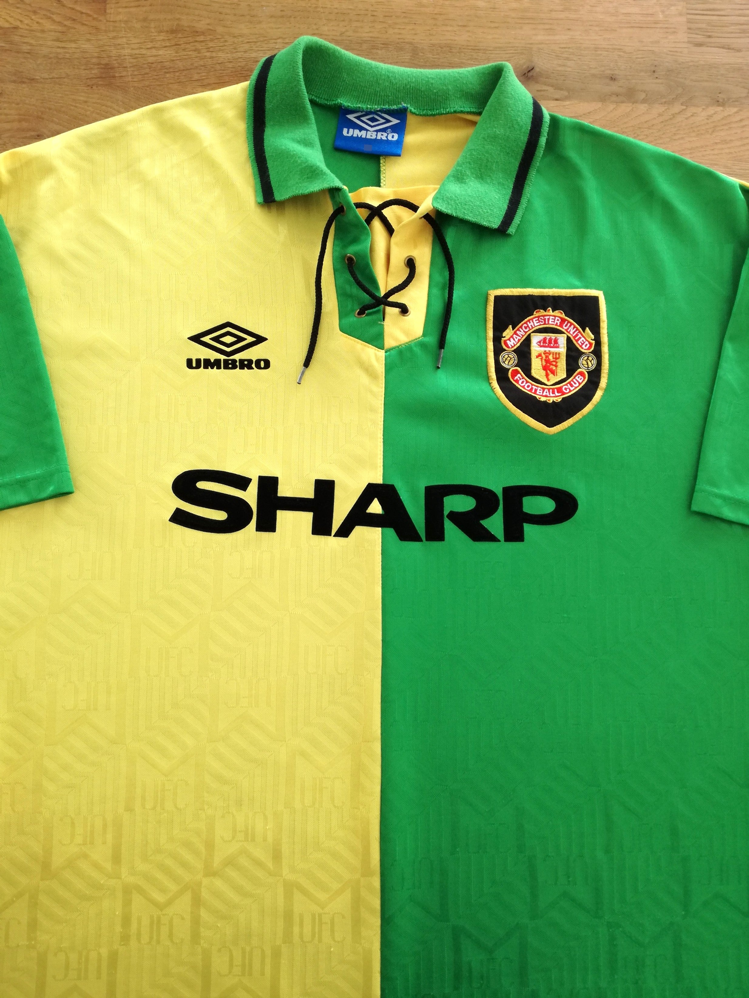 1992/93 Man Utd 3rd Football Shirt