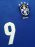 1998/99 Brazil Away Football Shirt Ronaldo #9 (S)
