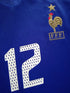 2002 France Home World Cup Shirt Henry #12 (XL)