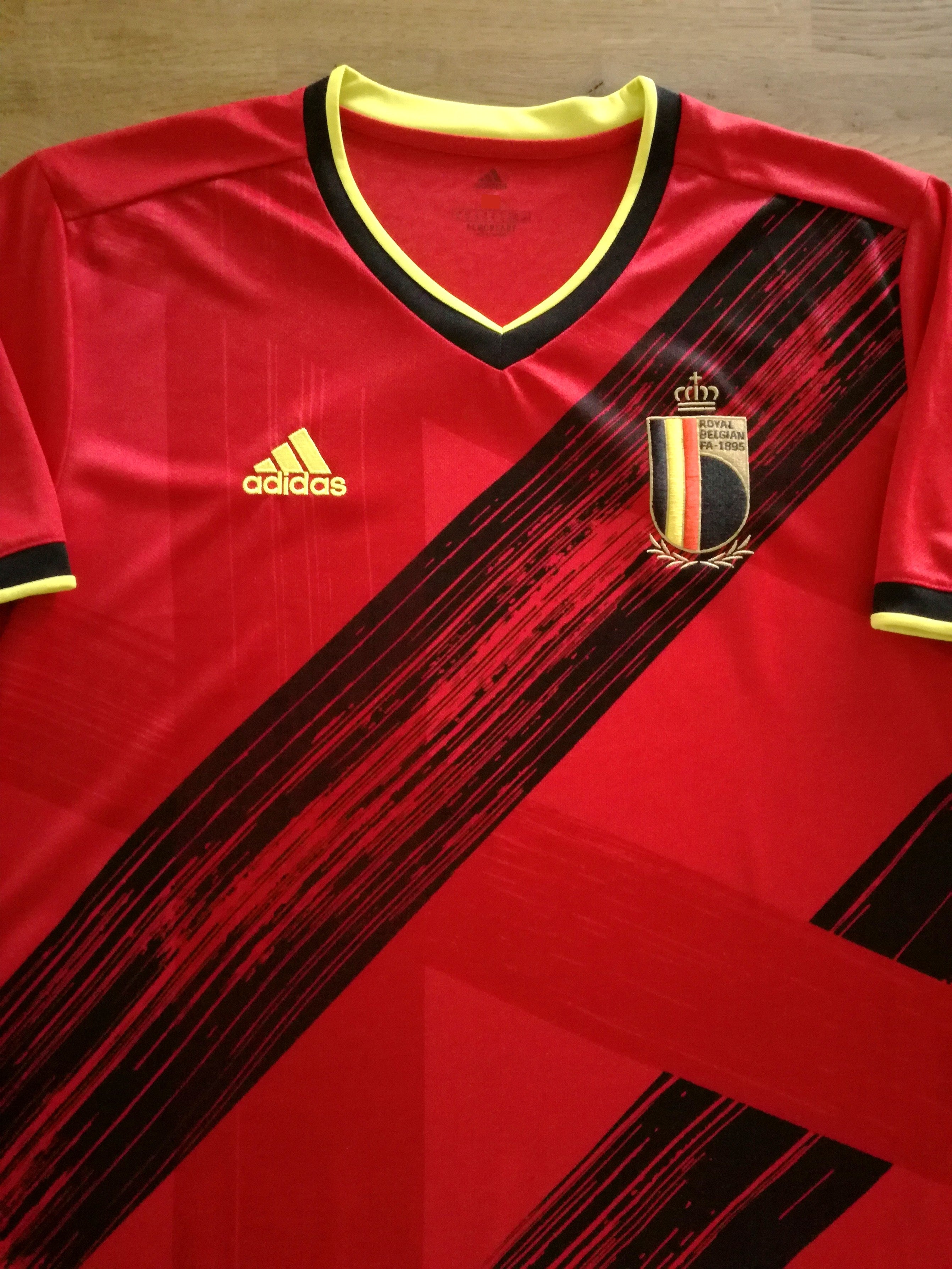 2019/20 Belgium Home Football Shirt