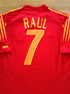 2004/05 Spain Home Football Shirt Raul #7