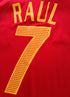2004/05 Spain Home Football Shirt Raul #7 (L)