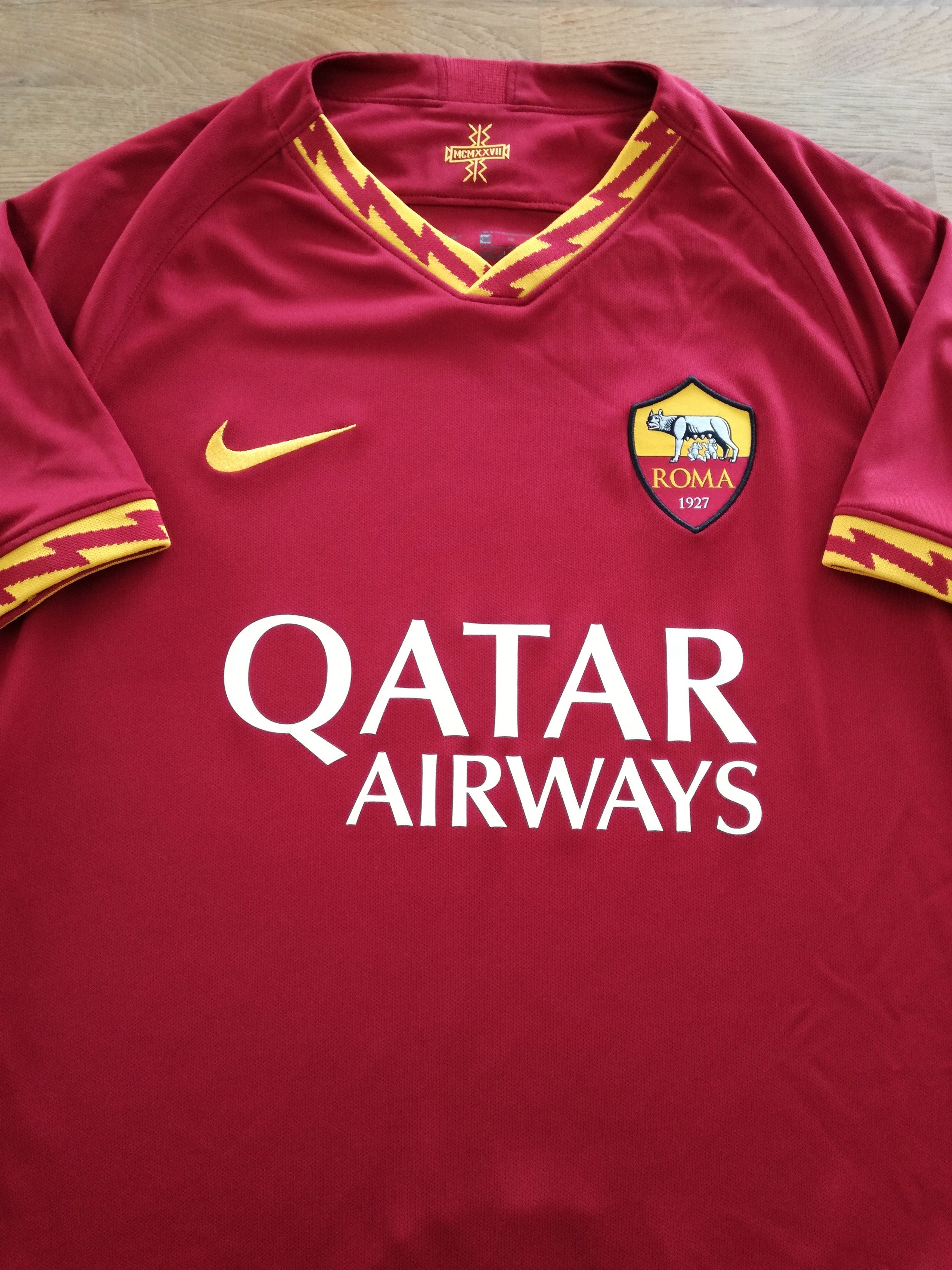 2019/20 Roma Home Football Shirt