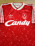 1989/90 Liverpool Home Football Shirt