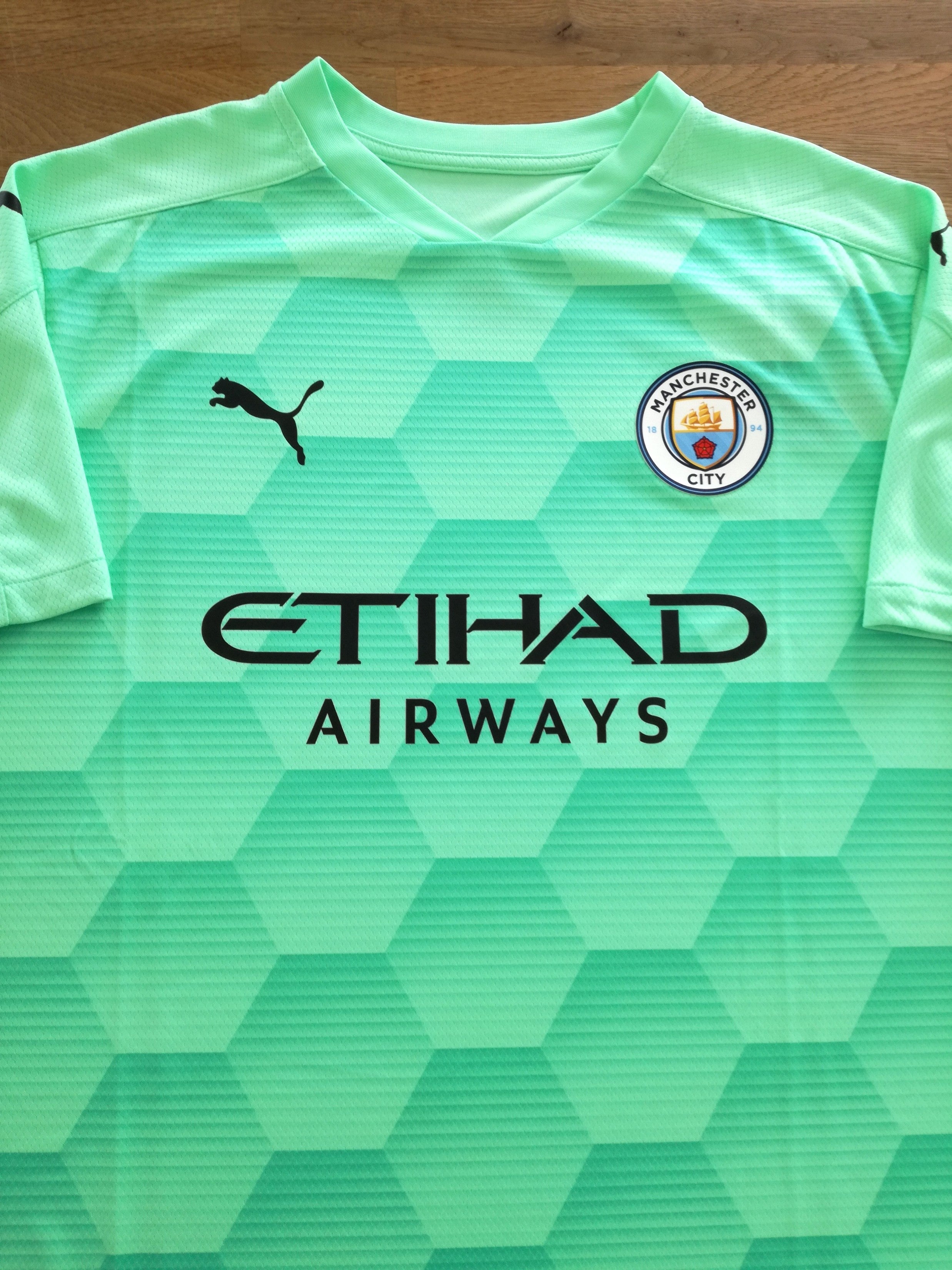 2020/21 Man City GK Football Shirt