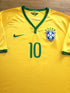 2014/15 Brazil Home Football Shirt Neymar JR #10