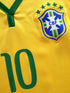 2014/15 Brazil Home Football Shirt Neymar JR #10 (XXL)