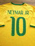 2014/15 Brazil Home Football Shirt Neymar JR #10