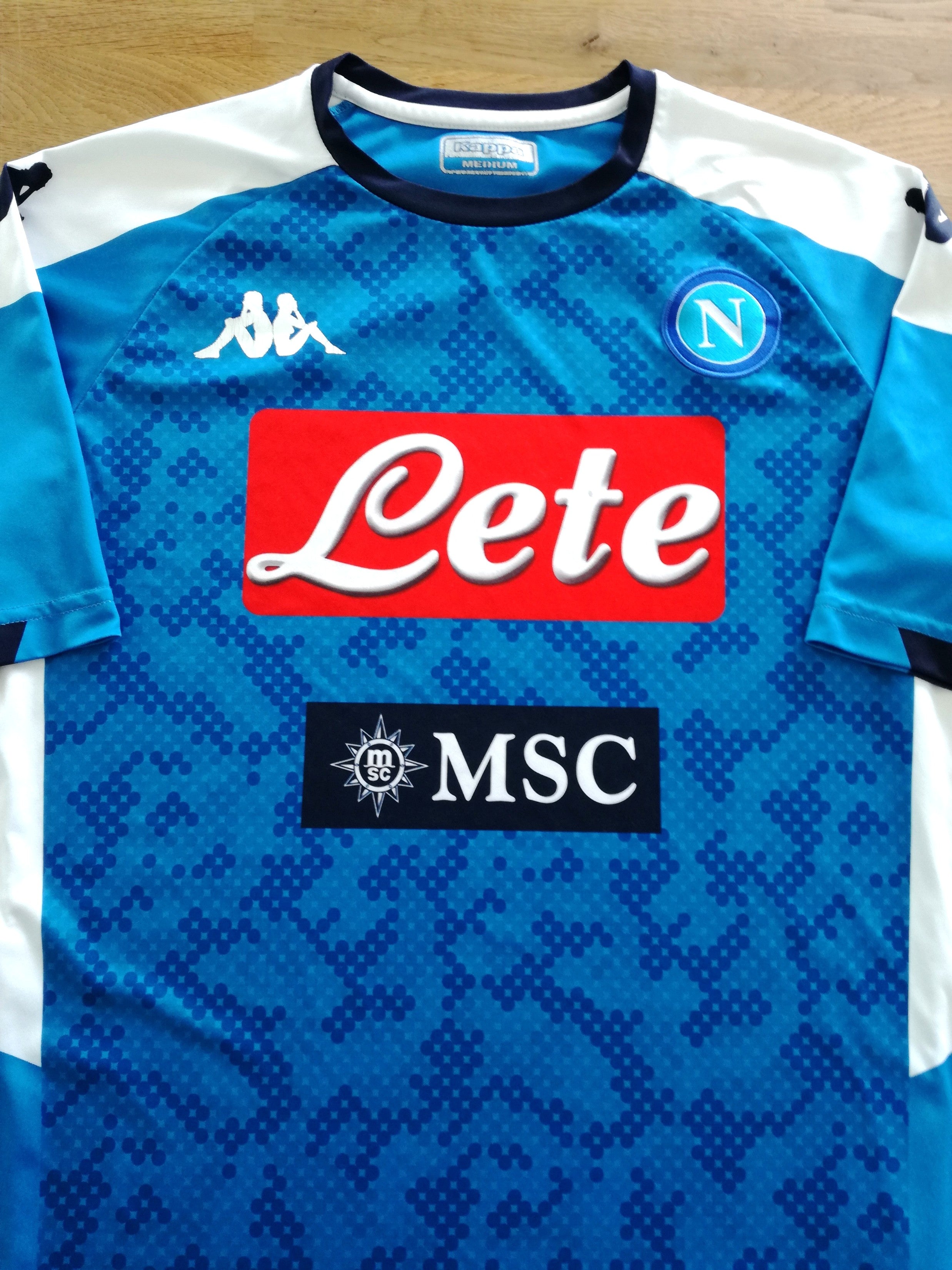 2019/20 Napoli Home Football Shirt (M)
