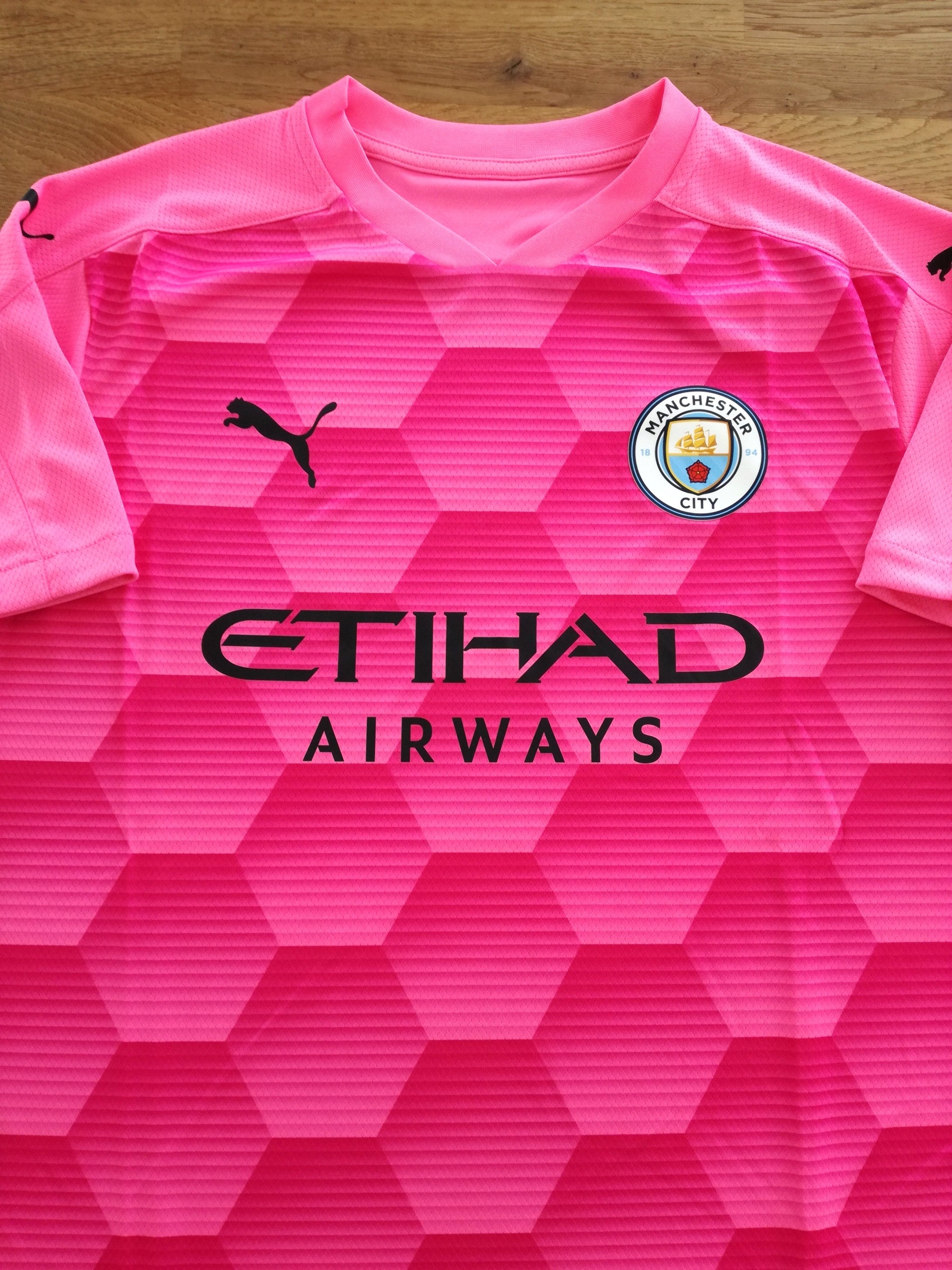 2020/21 Man City GK Football Shirt