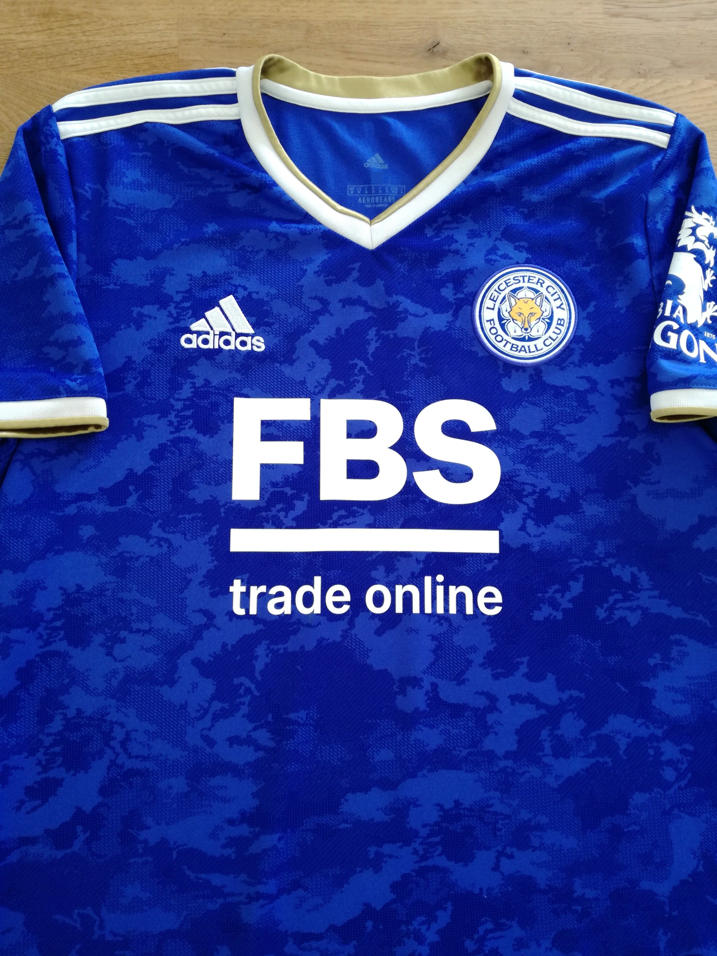 2021/22 Leicester City Home Football Shirt