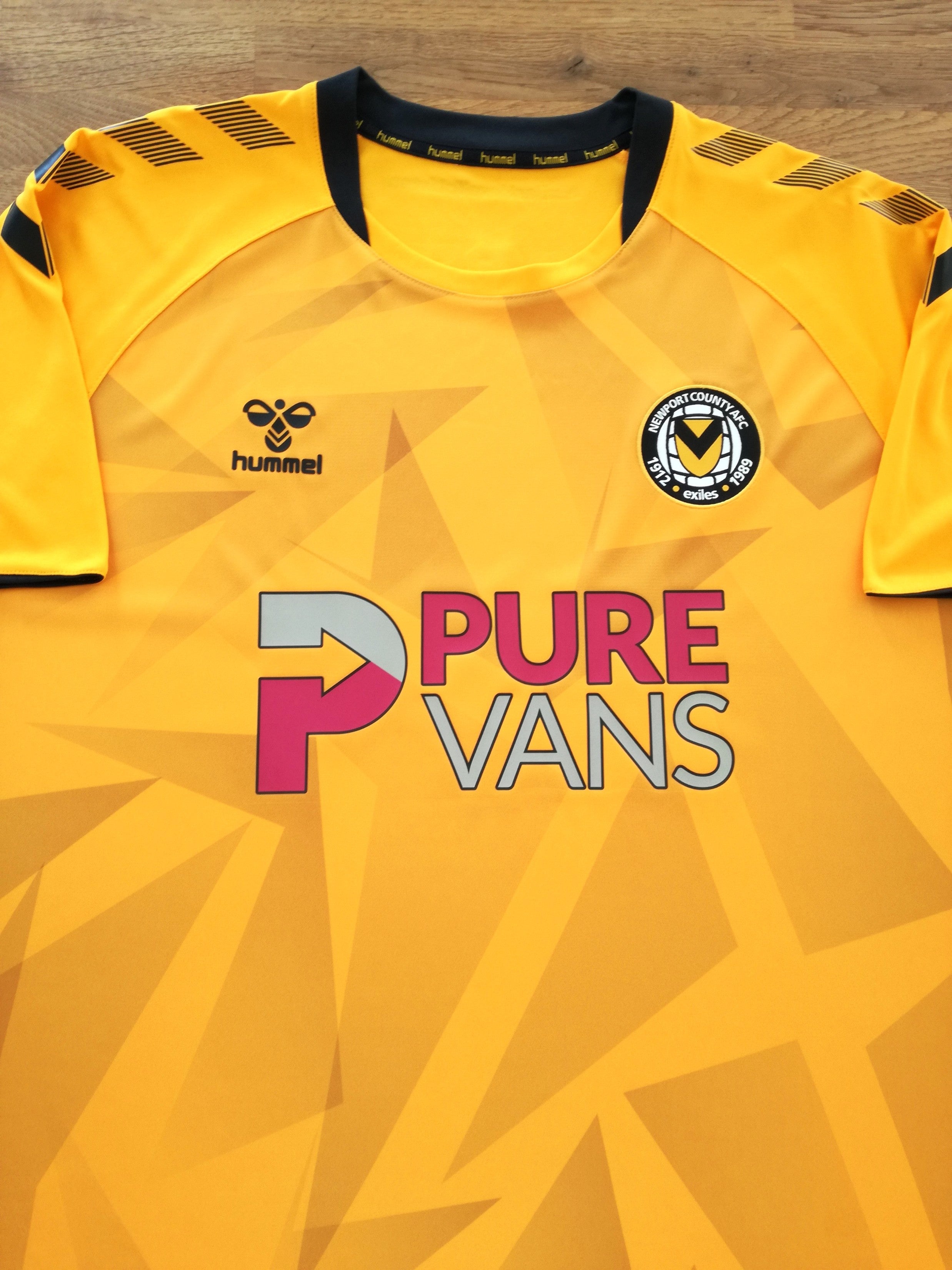 2021/22 Newport County Home Football Shirt