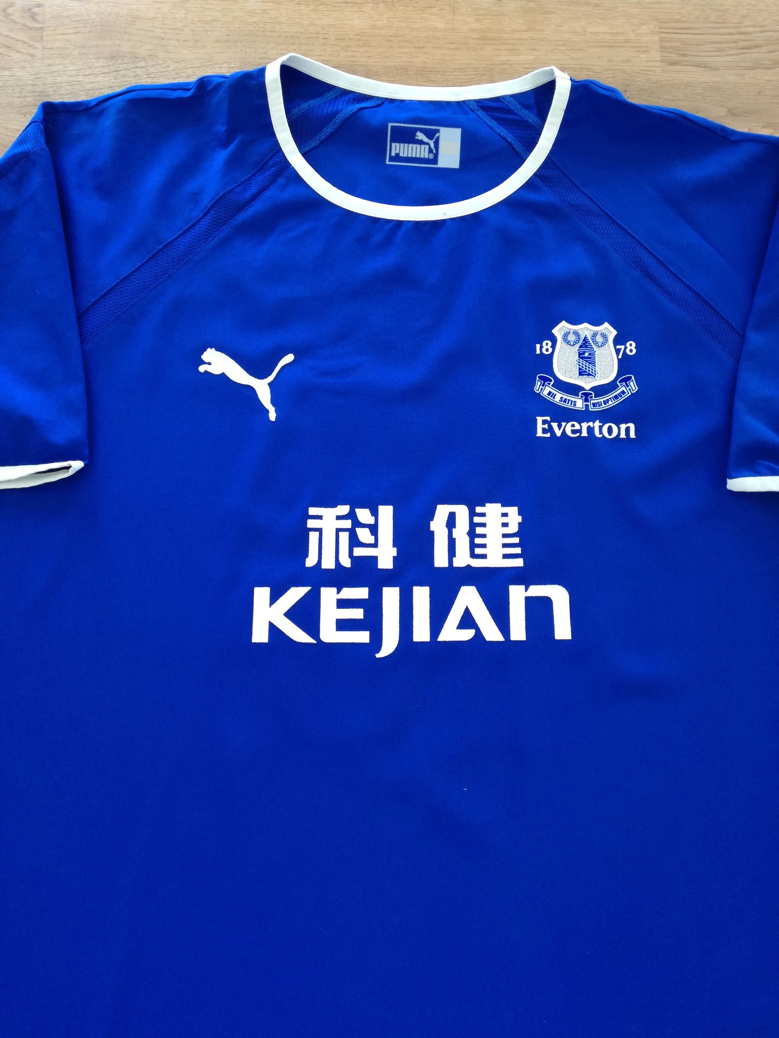 2003/04 Everton Home Football Shirt